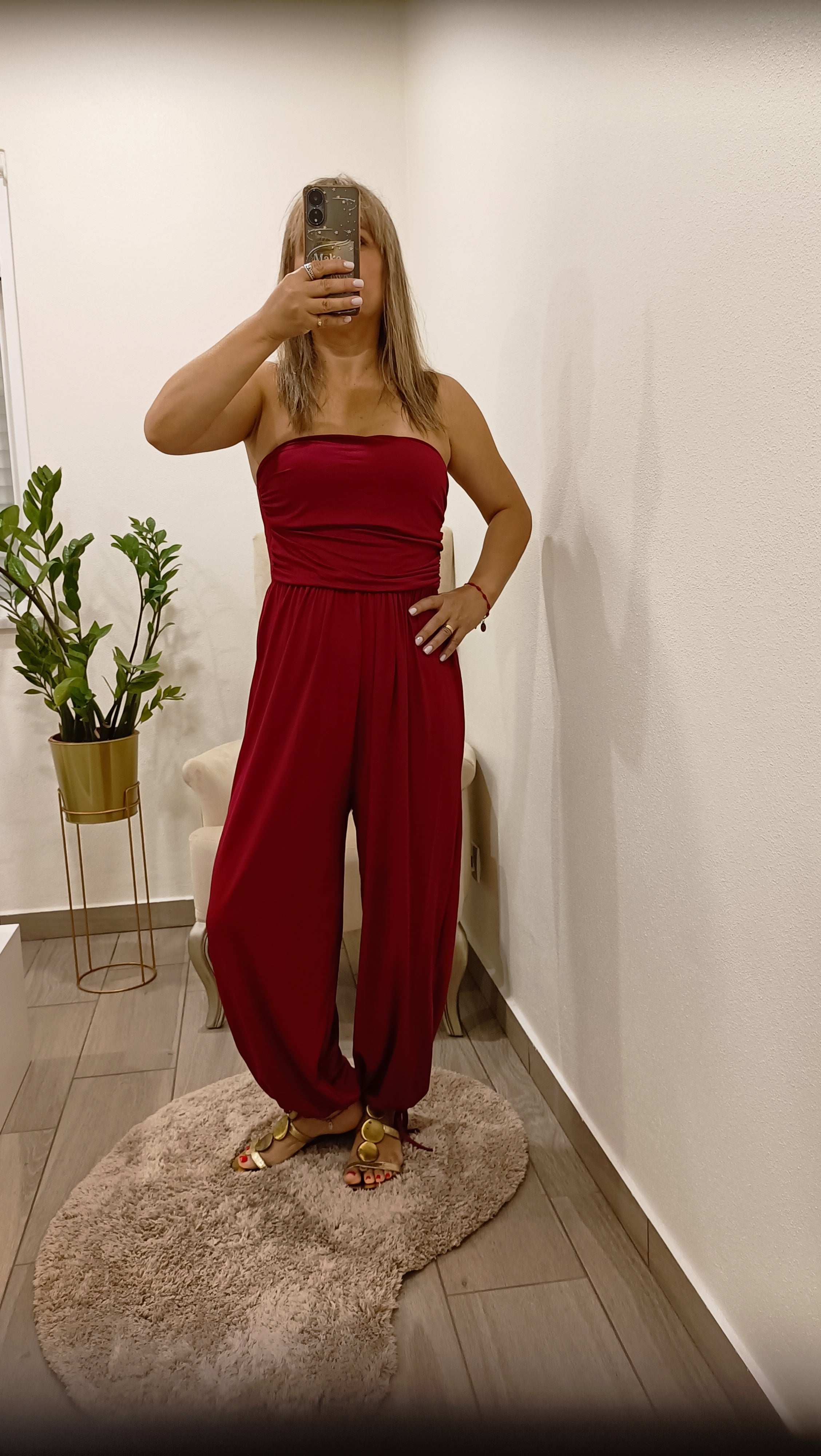Bella - Macacao Elegante e Fluido