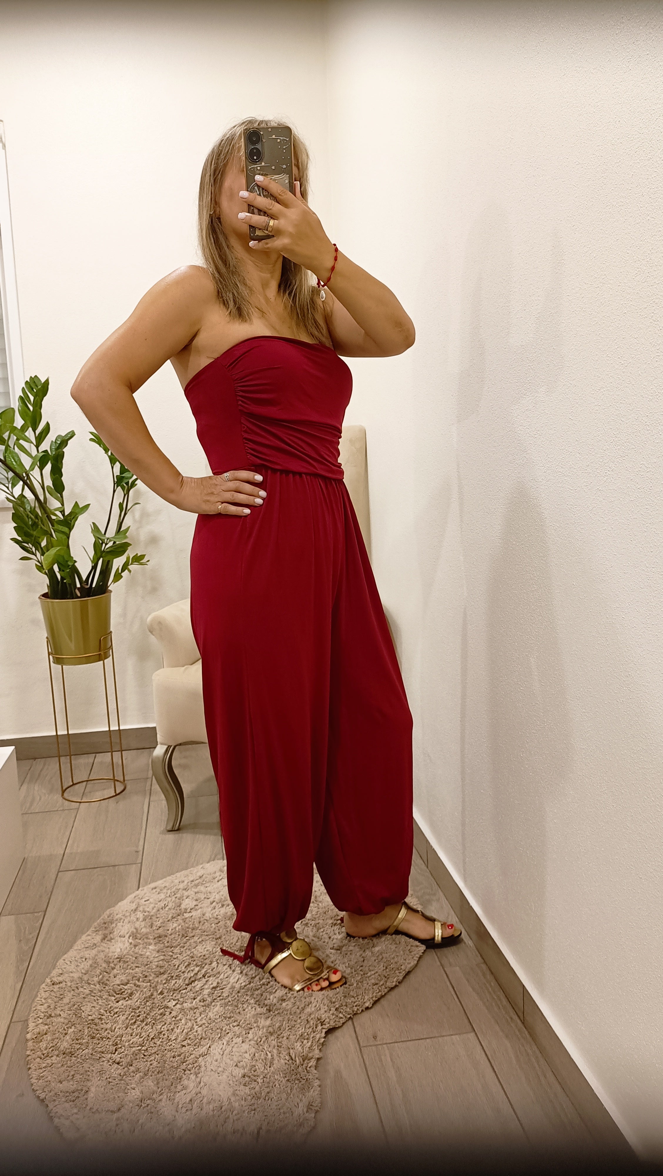 Bella - Macacao Elegante e Fluido