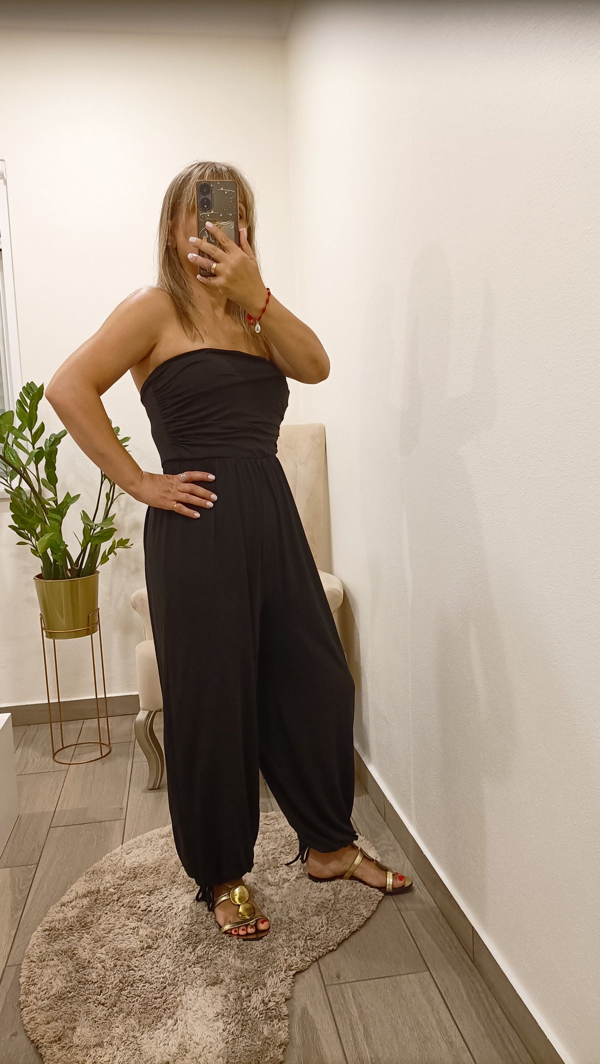 Bella - Macacao Elegante e Fluido